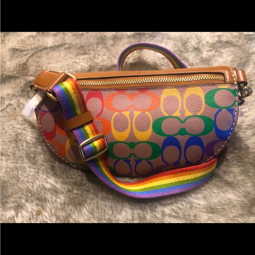 Coach colorful belt bag